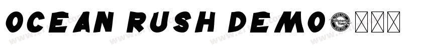 Ocean Rush DEMO字体转换